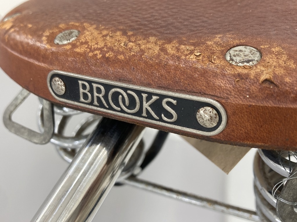 108338  「BROOKS」 ブルックス  ヴィンテージ サドル シート 自転車