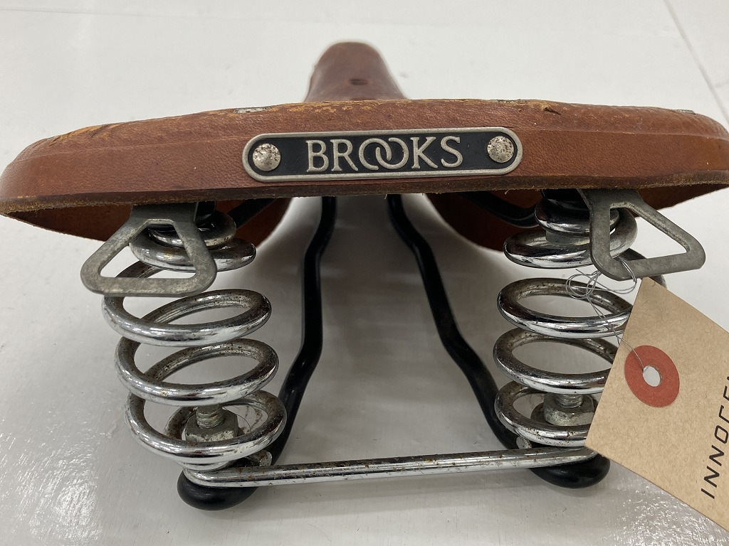 108338  「BROOKS」 ブルックス  ヴィンテージ サドル シート 自転車