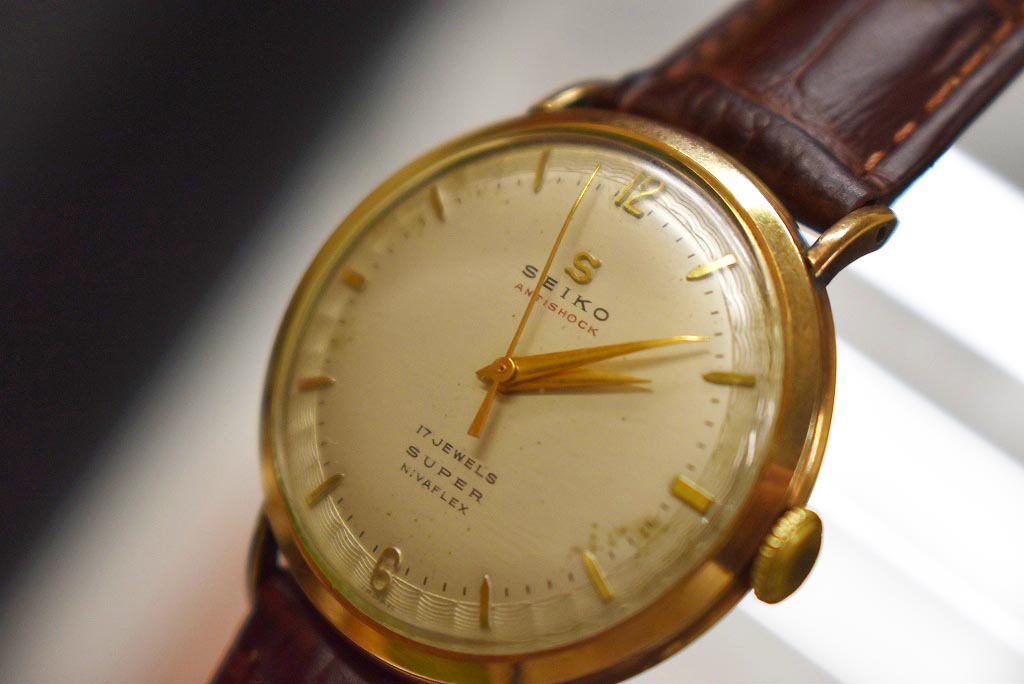 109066 腕時計 「SEIKO 」セイコー 「ANTISHOCK SUPER NIVAFLEX」 S