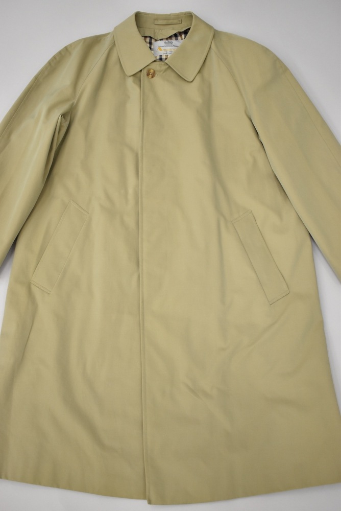 109177 ヴィンテージ「Aquascutum」ステンカラーコート