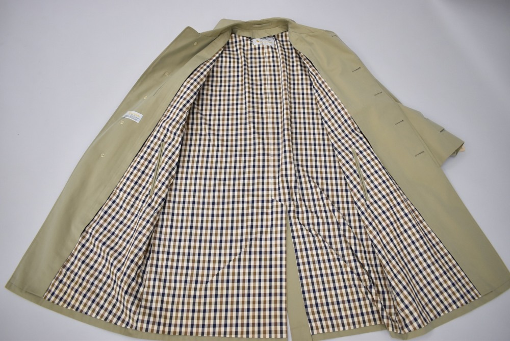 109177 ヴィンテージ「Aquascutum」ステンカラーコート