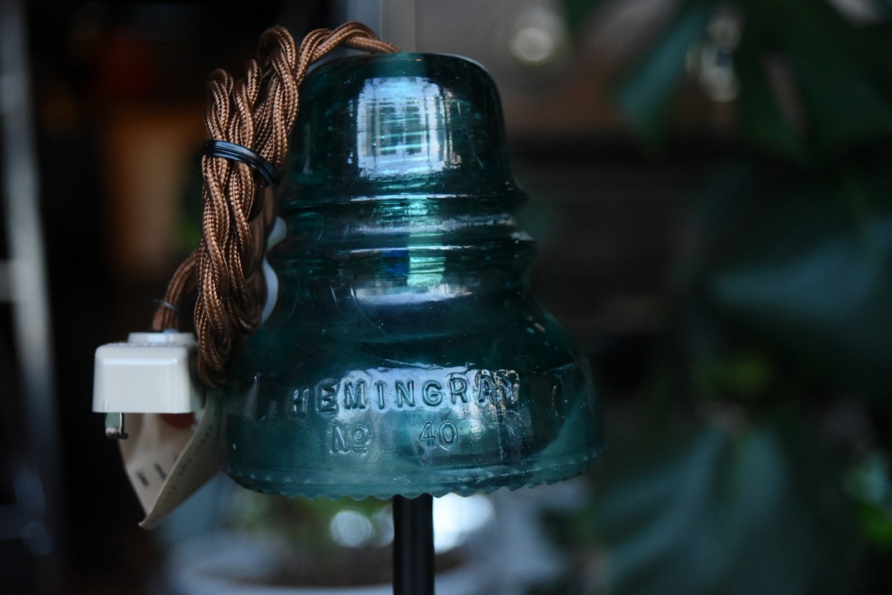 101847 インダストリアル インシュレーターランプ  US碍子使用