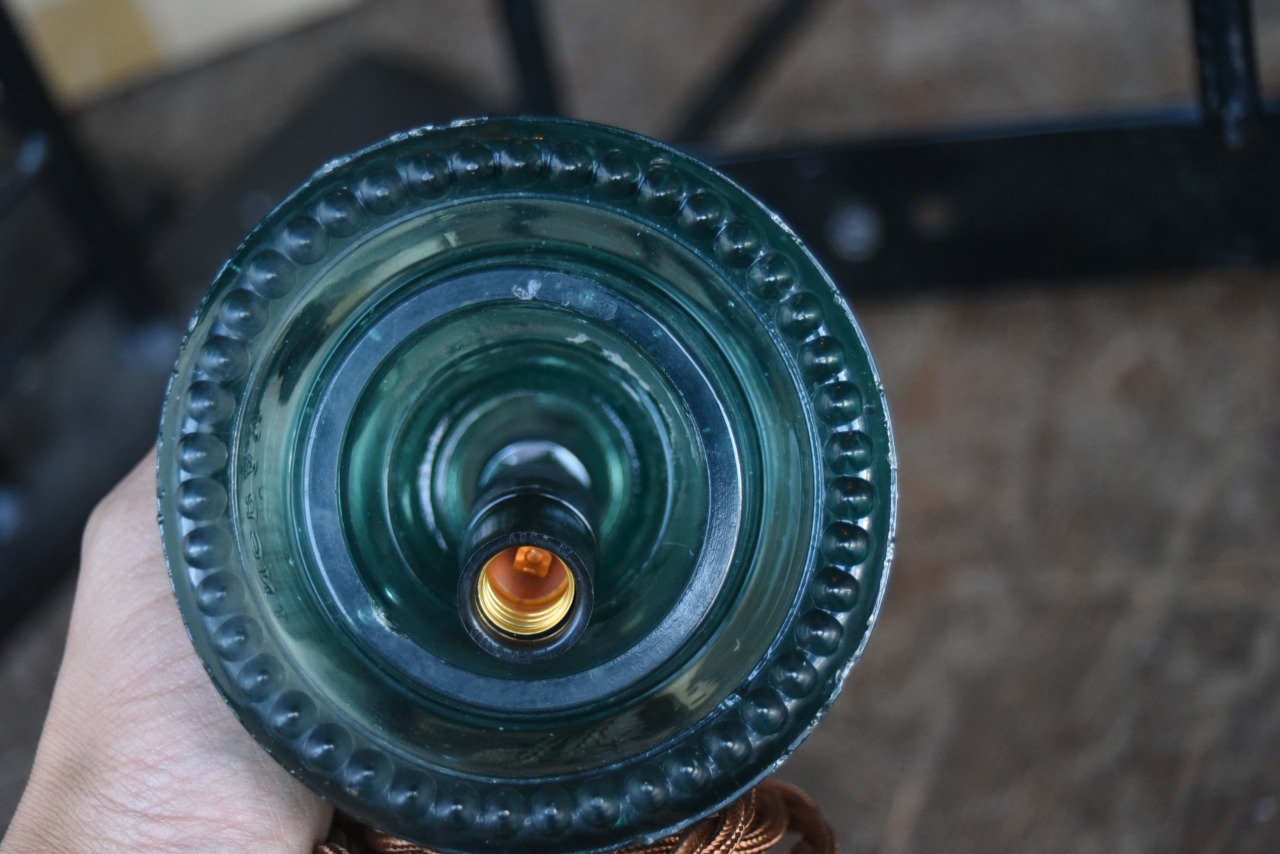 101847 インダストリアル インシュレーターランプ  US碍子使用