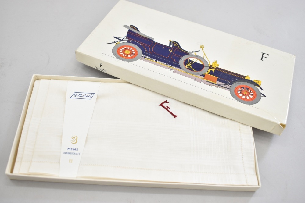 108508  ハンカチ「St Michael」3MENS HANDKERCHIEFS　3枚組