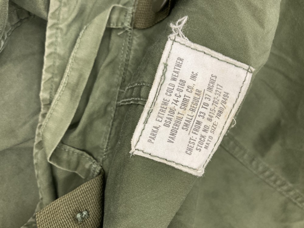 109264 [TF]  VINTAGE 65s US ARMY「M65 FISHTAIL PARKA」 フィッシュテールパーカー ヴィンテージ モッズコート