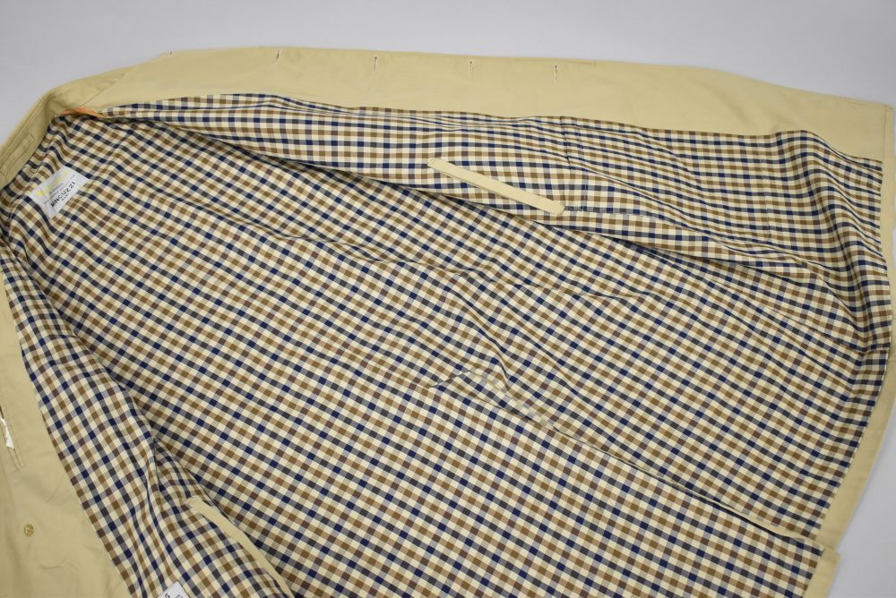 109487 ヴィンテージ「Aquascutum」ステンカラーコート MINCUZZI BARI