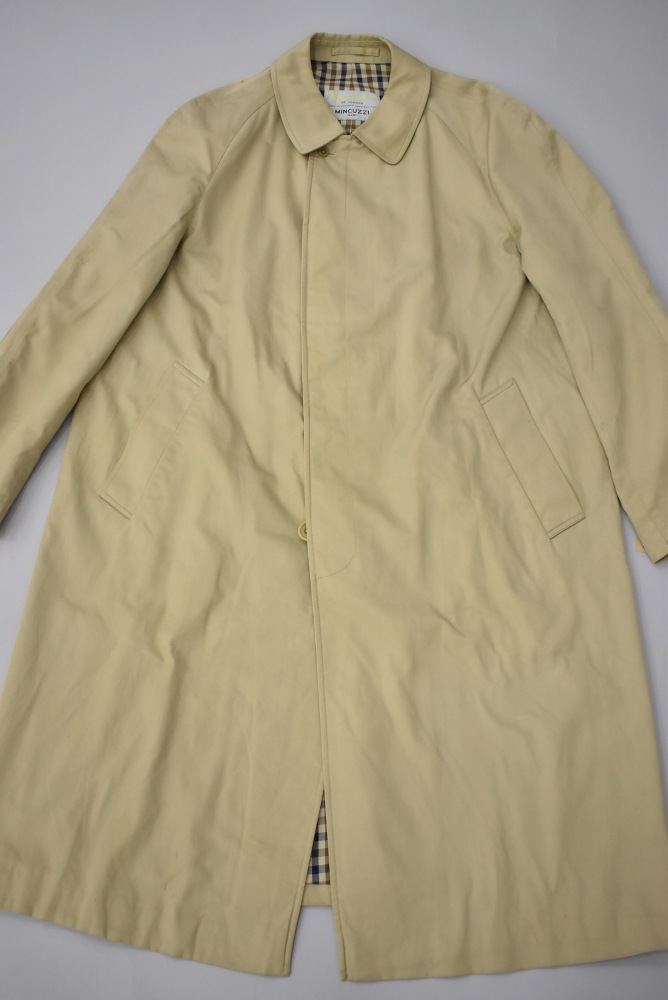 109487 ヴィンテージ「Aquascutum」ステンカラーコート MINCUZZI BARI