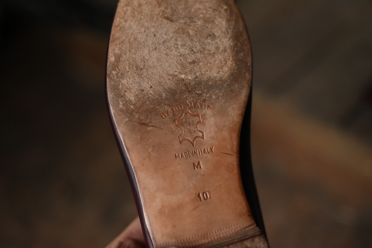 103048 レザーシューズ  「MARIO BRUNI」　マリオブルーニ   MADE IN ITALY