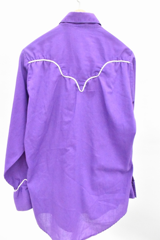 109129 「Rochmount」Ranch wear 80s ヴィンテージ 長袖 ウエスタンシャツ
