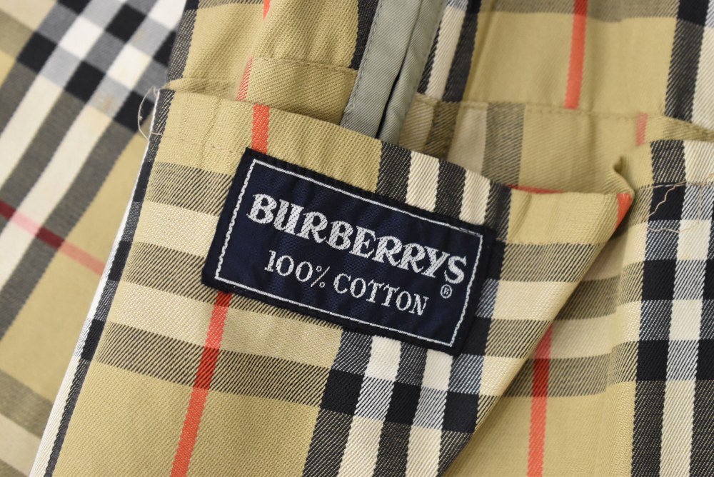 109393 ヴィンテージ「Burberry」バーバリー ステンカラーコート レディース