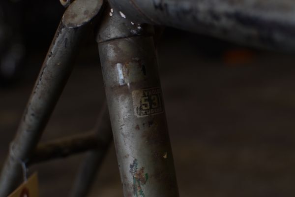 107156 ヴィンテージ　「HUMBER」　ハンバー　自転車フレーム　英国 MADE IN ENGLAND