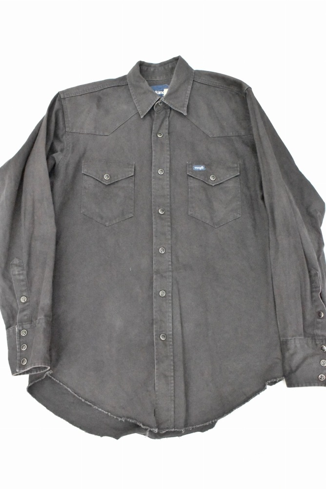 109029 [PT]「Wrangler」 ヴィンテージ 長袖 ウエスタンシャツ