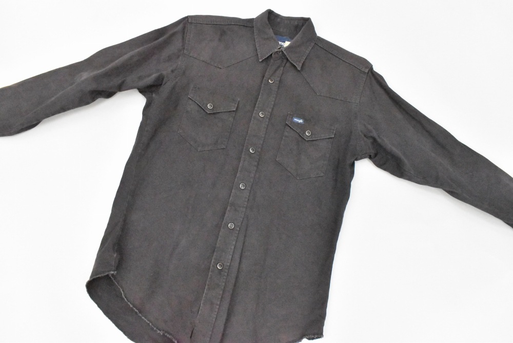 109029 [PT]「Wrangler」 ヴィンテージ 長袖 ウエスタンシャツ