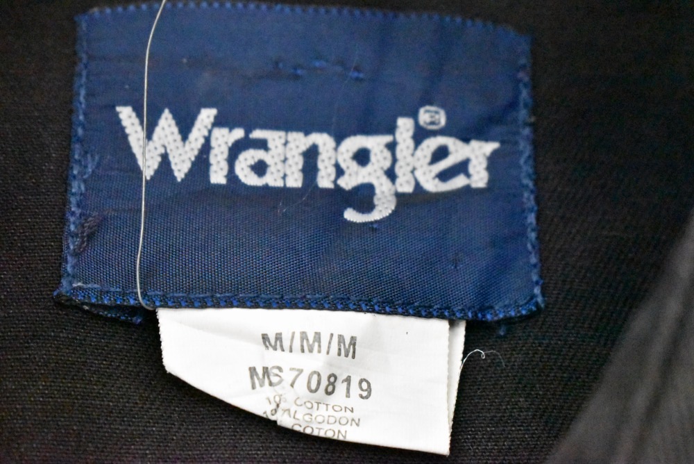 109029 [PT]「Wrangler」 ヴィンテージ 長袖 ウエスタンシャツ