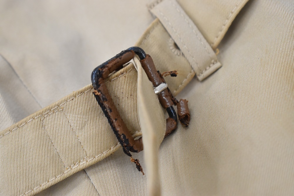 109903 ヴィンテージ「Aquascutum」アクアスキュータム トレンチコート ライナー付き
