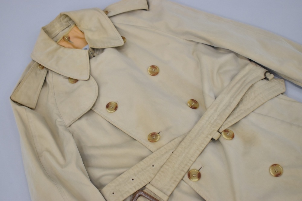 109903 ヴィンテージ「Aquascutum」アクアスキュータム トレンチコート