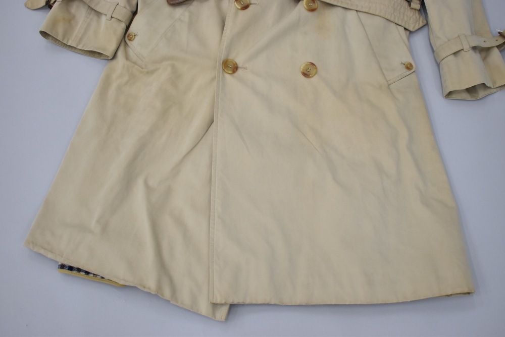 109903 ヴィンテージ「Aquascutum」アクアスキュータム トレンチコート