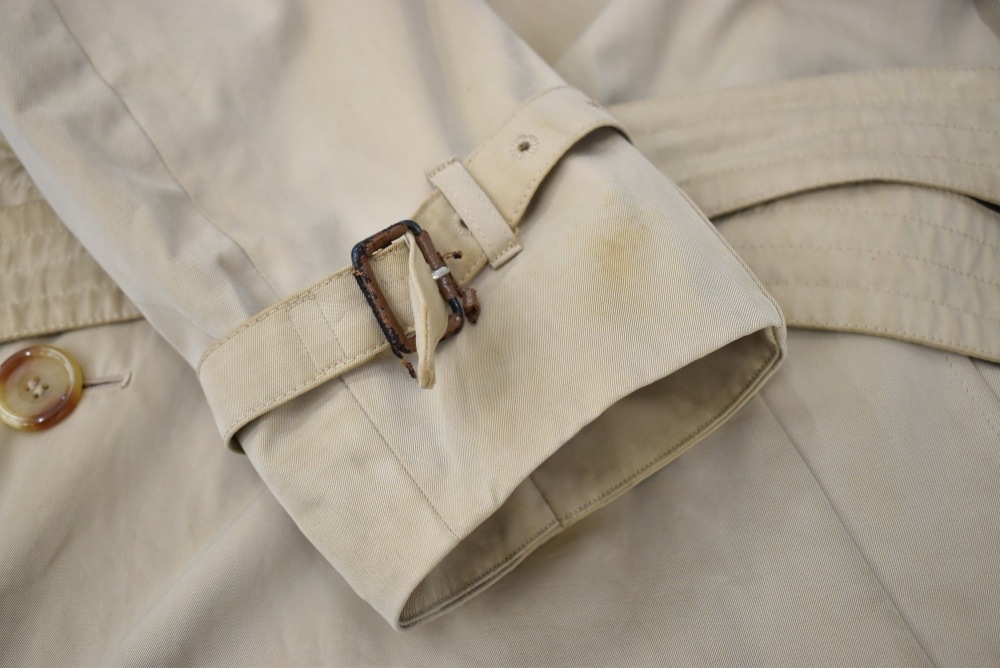 109903 ヴィンテージ「Aquascutum」アクアスキュータム トレンチコート ライナー付き