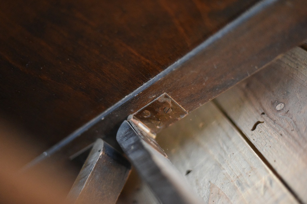 2466 ヴィンテージ フォールディングテーブル　折り畳み収納テーブル　ダイニング