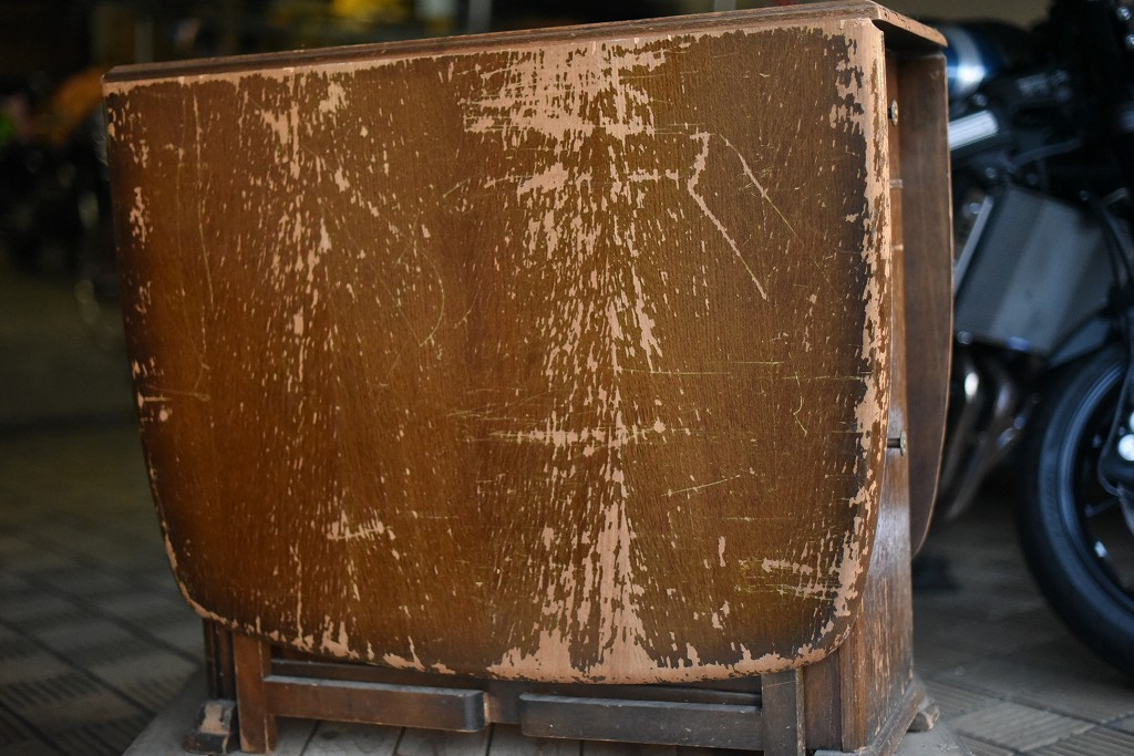 2466 ヴィンテージ フォールディングテーブル　折り畳み収納テーブル　ダイニング