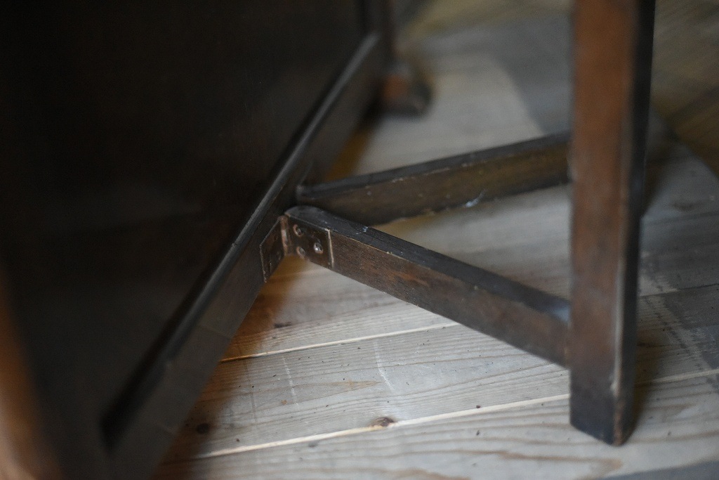 2466 ヴィンテージ フォールディングテーブル　折り畳み収納テーブル　ダイニング