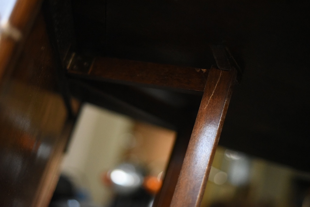 2466 ヴィンテージ フォールディングテーブル　折り畳み収納テーブル　ダイニング