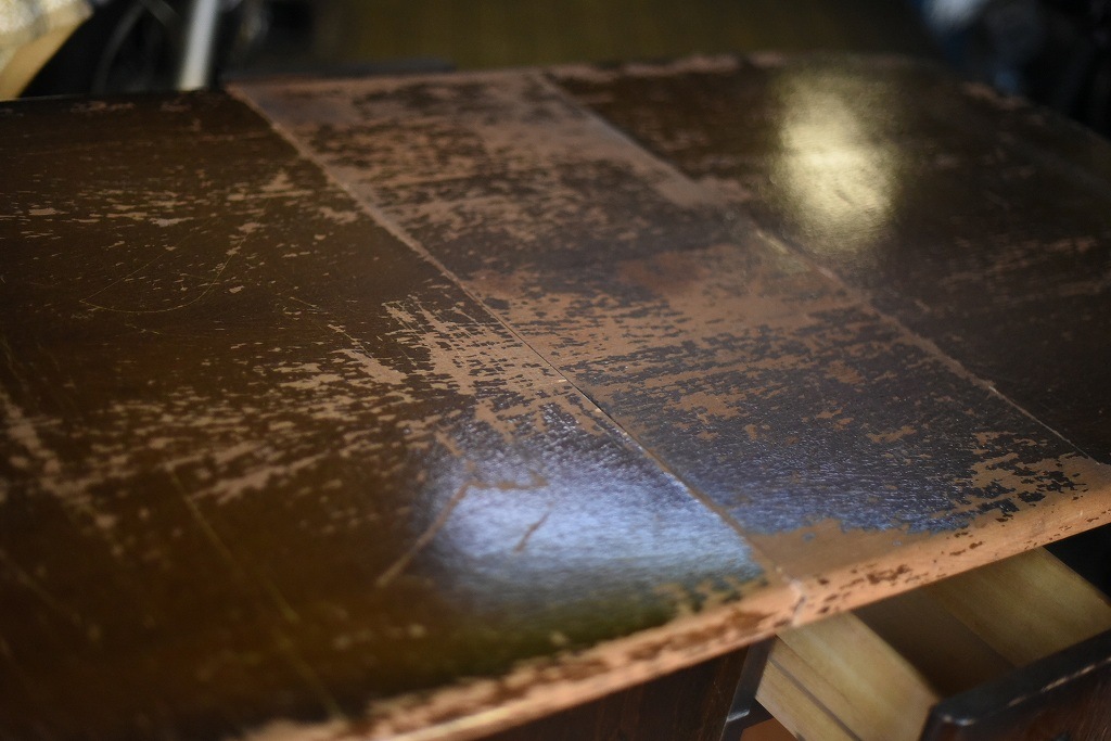 2466 ヴィンテージ フォールディングテーブル　折り畳み収納テーブル　ダイニング