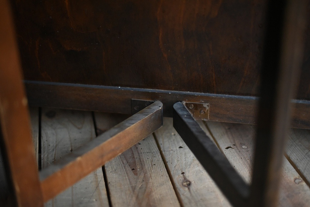 2466 ヴィンテージ フォールディングテーブル　折り畳み収納テーブル　ダイニング