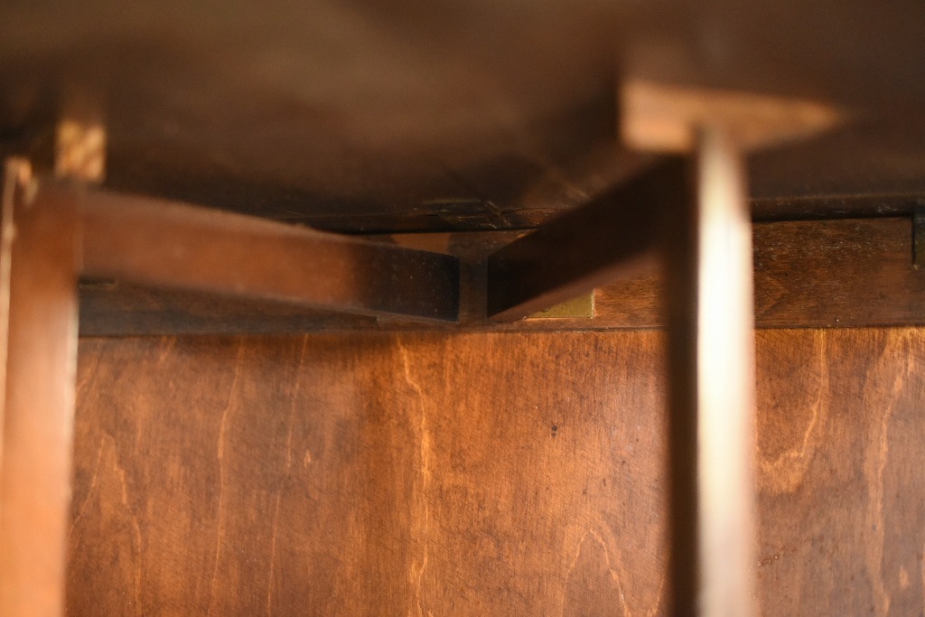 2466 ヴィンテージ フォールディングテーブル　折り畳み収納テーブル　ダイニング