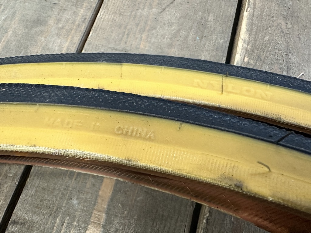 107778 「NYLON」RALEIGH CYCLE TYRES 27X1 1/4  サイクルタイヤ　 自転車　タイヤ  MADE IN CHINE