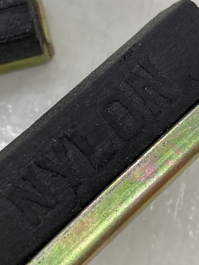 108340  自転車 ヴィンテージ  「HEAVY DUTY dass 」　ブレーキシュー　ロッドブレーキ用　ゴム