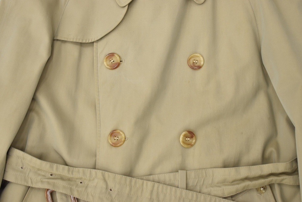 109480 ヴィンテージ「Aquascutum」アクアスキュータム トレンチコート 