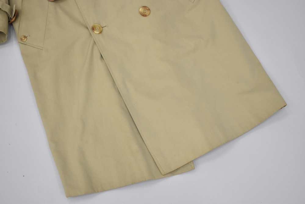 109480 ヴィンテージ「Aquascutum」アクアスキュータム トレンチコート 