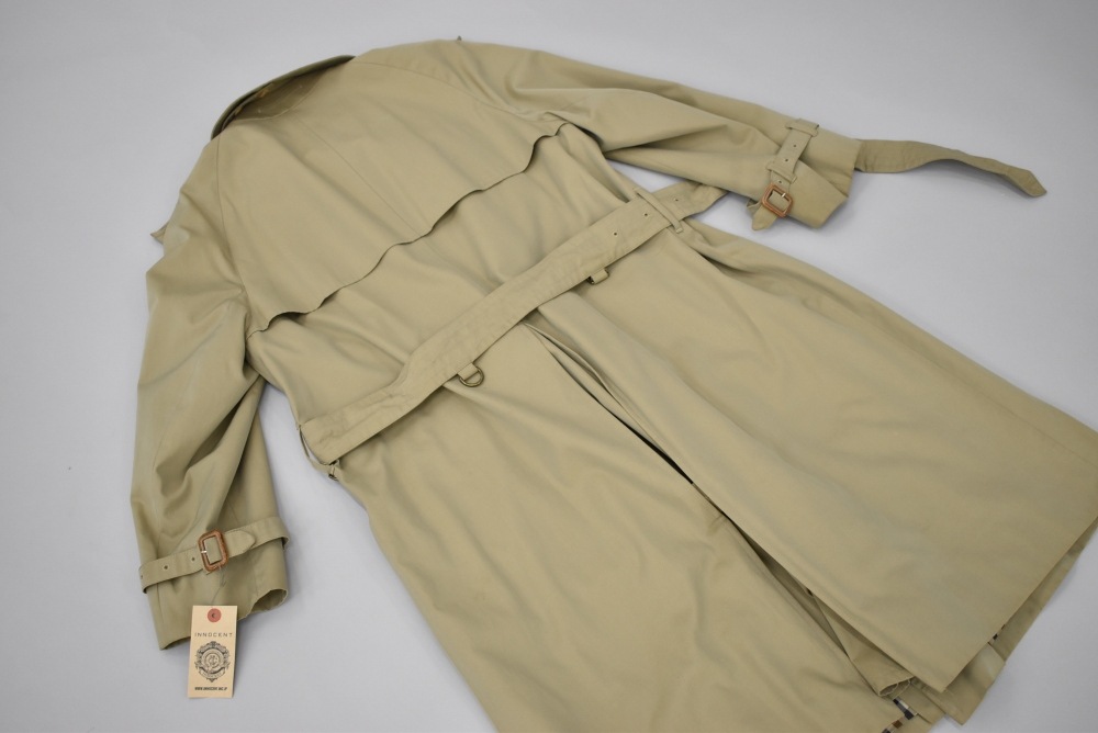 109480 ヴィンテージ「Aquascutum」アクアスキュータム トレンチコート 
