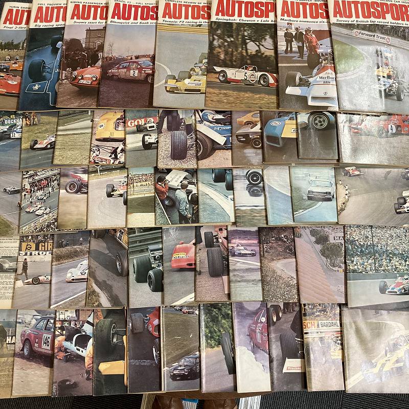B2611 「AUTO SPORT」1971　52冊セット　オートスポーツ 英国 旧車雑誌