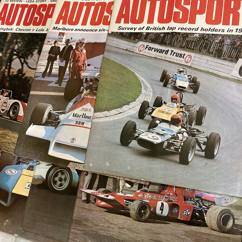 B2611 「AUTO SPORT」1971　52冊セット　オートスポーツ 英国 旧車雑誌