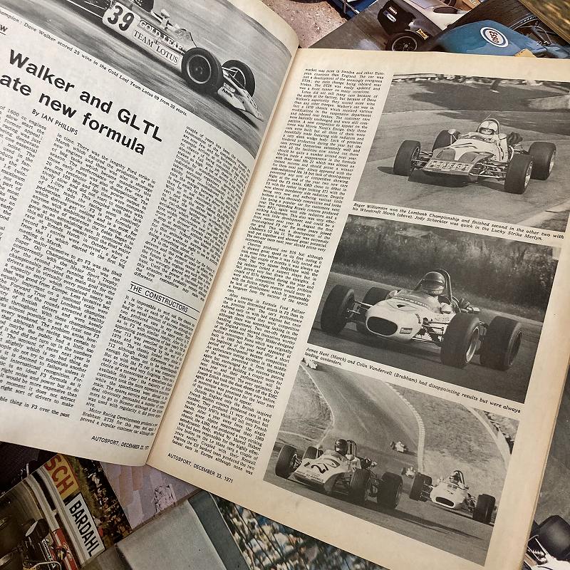 B2611 「AUTO SPORT」1971　52冊セット　オートスポーツ 英国 旧車雑誌