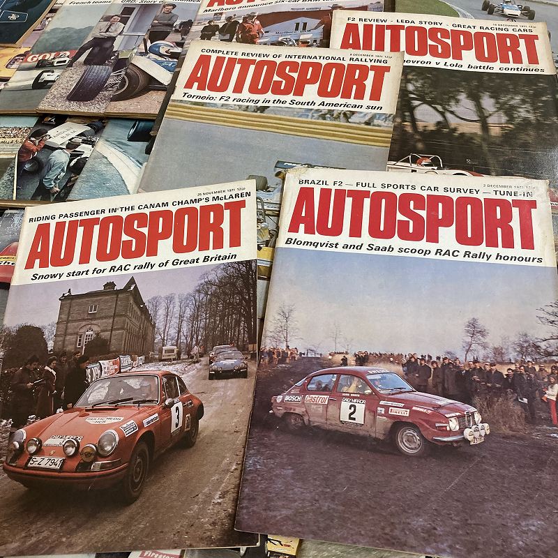B2611 「AUTO SPORT」1971　52冊セット　オートスポーツ 英国 旧車雑誌