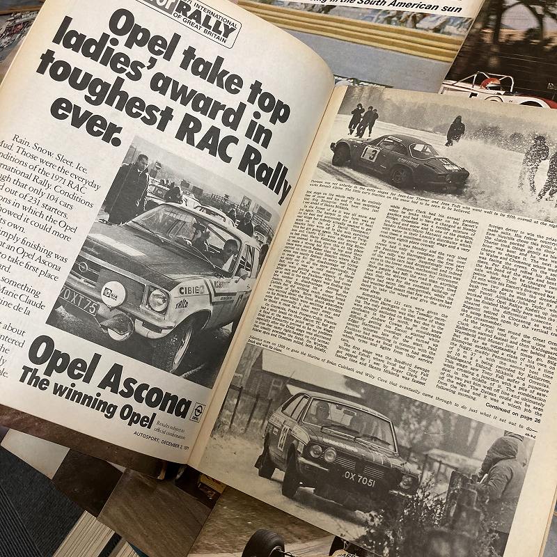 B2611 「AUTO SPORT」1971　52冊セット　オートスポーツ 英国 旧車雑誌