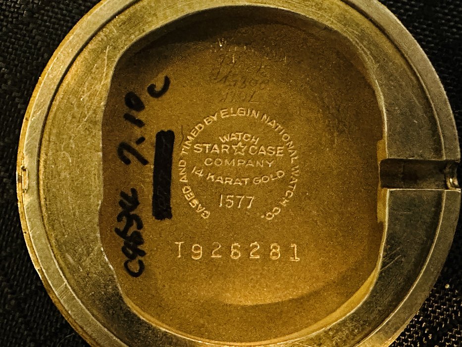 107955 腕時計 1960年代初頭 14K ELGIN Chevrolet エルジン シボレー 手巻き