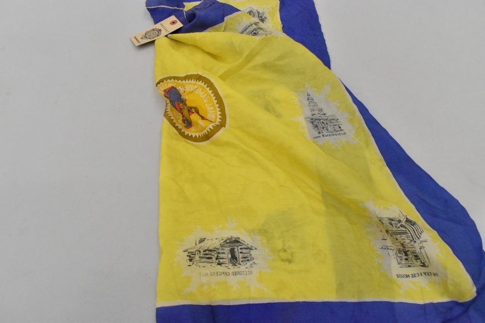 108810 ヴィンテージ 中判 スーベニア スカーフ Souvenir scarf