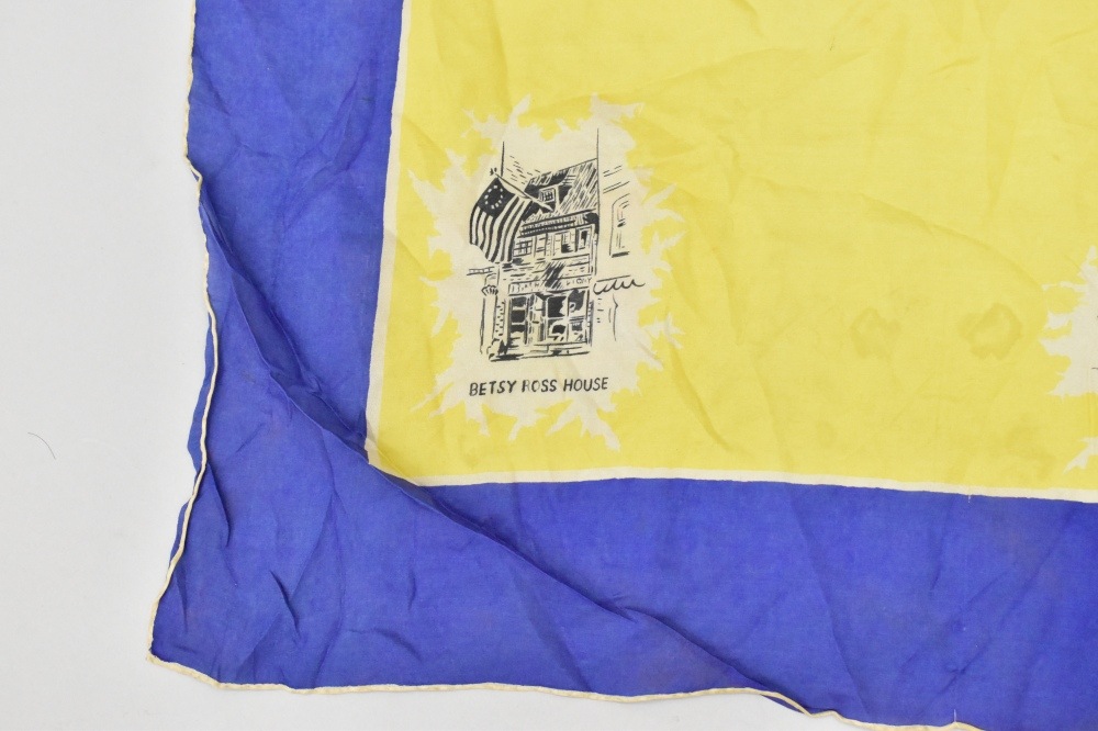 108810 ヴィンテージ 中判 スーベニア スカーフ Souvenir scarf