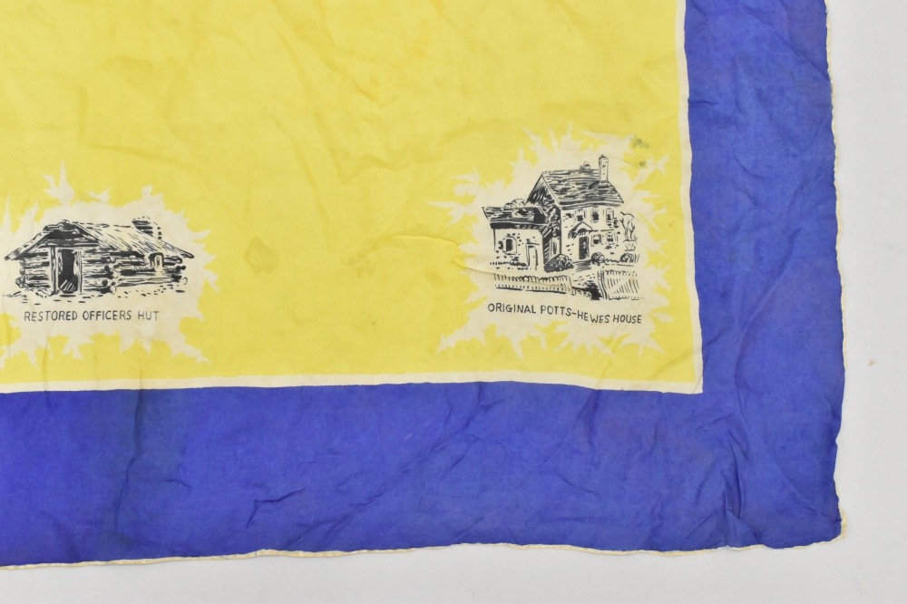 108810 ヴィンテージ 中判 スーベニア スカーフ Souvenir scarf