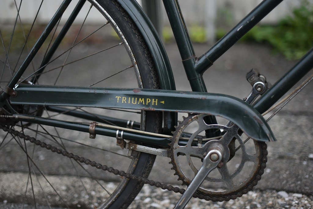 106551 ヴィンテージ 自転車　「TRIUMPH」　トライアンフ