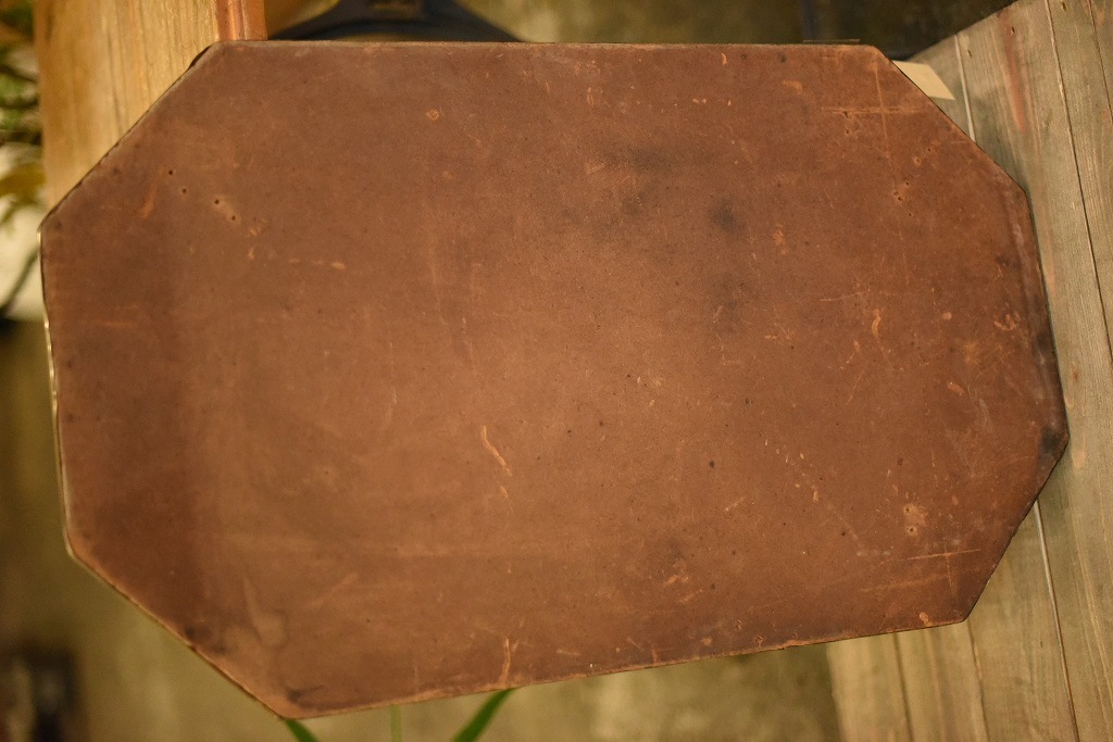 103930 ヴィンテージ　大型　ゴールド　レリーフ　ミラー