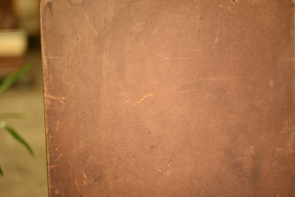 103930 ヴィンテージ　大型　ゴールド　レリーフ　ミラー