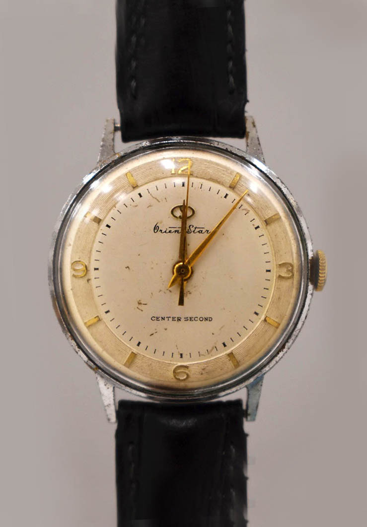 108938 腕時計 1950s VINTAGE 筆記体ORIENT STAR 戦後B型 CENTER センターセコンド 手巻き