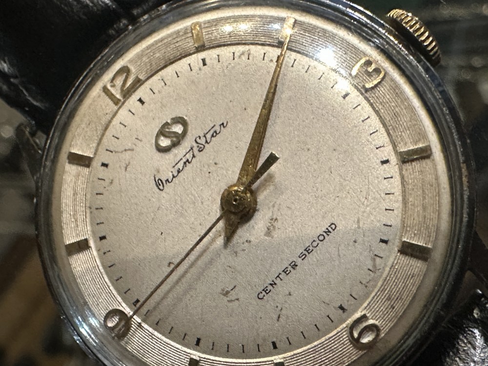 108938 腕時計 1950s VINTAGE 筆記体ORIENT STAR 戦後B型 CENTER センターセコンド 手巻き