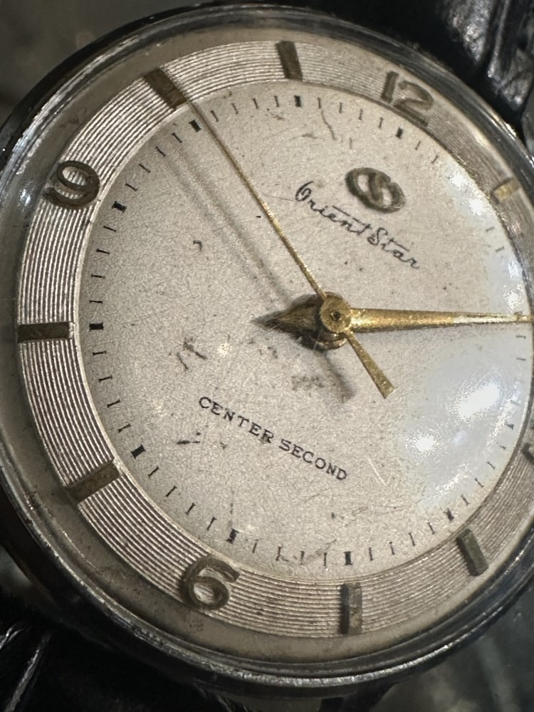 108938 腕時計 1950s VINTAGE 筆記体ORIENT STAR 戦後B型 CENTER センターセコンド 手巻き