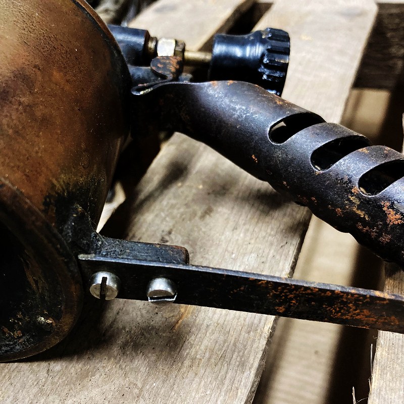 106033 「BLADON」 B61 BIRMINGHAM ENGLAND ブラス トーチ バーナー ブロートーチ コンロ キャンプ 真鍮